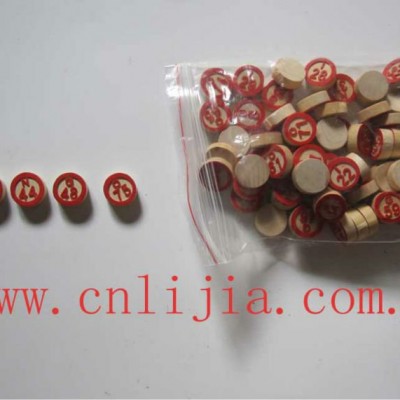 top quality wooden game tokens