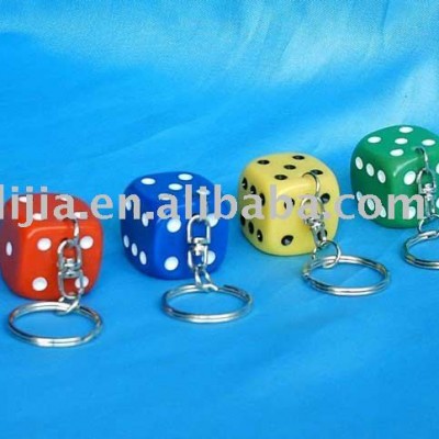 dice keychain