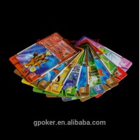 custom trade game kid's game playing cards