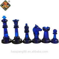 Cheap Chess Piece Accept Design Plastic Game Chess Piece