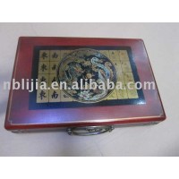 Antique mahjong set