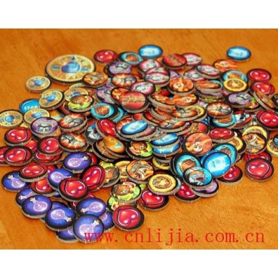 cardboard game counters