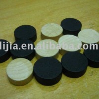 wooden disc token